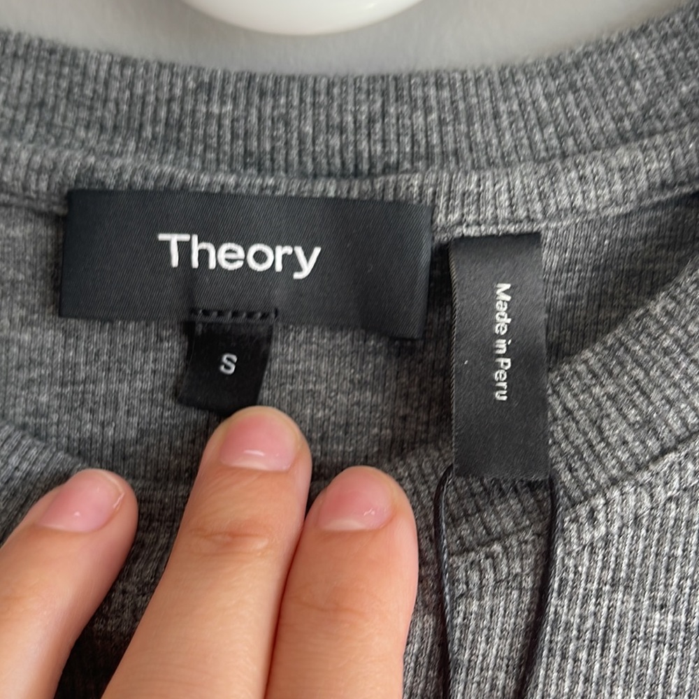 Theory Button Front Maxi Dress Size Small Nwt - image 7